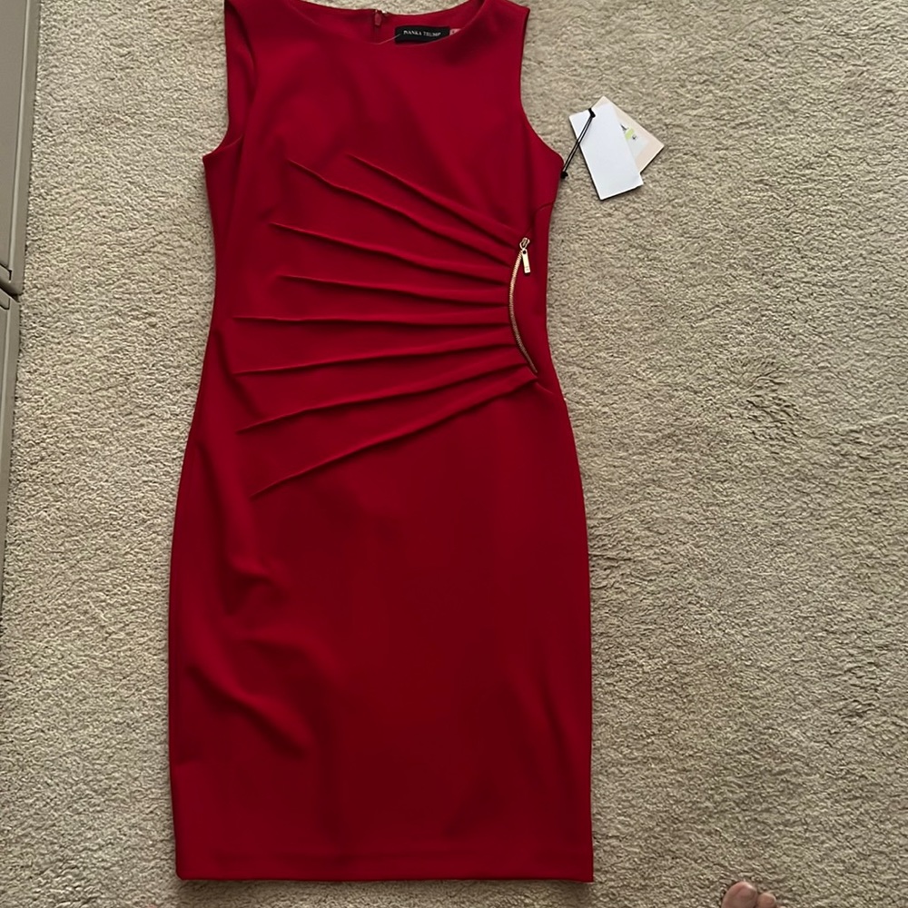 Ivanka Trump red dress